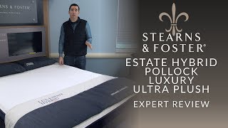 Stearns amp Foster Lux Estate Hybrid Pollock Luxury Ultra Plush Mattress Expert Review [upl. by Ylrae]