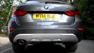 BMW X1 xDrive xLine 20d Engine Sound Revs Revving Acceleration [upl. by Pooh]