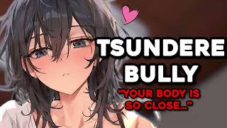 Tsundere Bully Shares a Bed With You Roleplay ASMR [upl. by Nilknarf478]