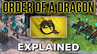 Everything you need to know about Order of the Dragon in AOE4 [upl. by Vladamir]