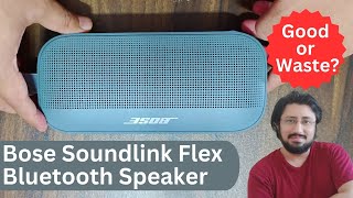 Bose Soundlink Flex unboxing and Review Bose bosesoundlinkflex bestbluetoothspeaker [upl. by Rondon]