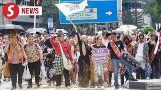 Keretapi Sarong 2024 brightens up Malaysia Day celebration [upl. by Orimlede]