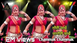 गोरी नाचे रे नागौरी नाचे छम्मक छम्मक  सुपर हिट सांग  Rajasthani music series [upl. by Latsyk611]