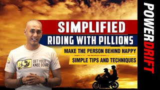 Simplified  Riding with a Pillion  PowerDrift [upl. by Rednas]