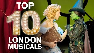 Top 10 London Musicals [upl. by Krusche937]