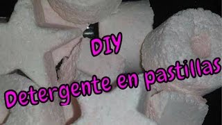 DIY  Detergente en pastilla para la ropa [upl. by Adao]