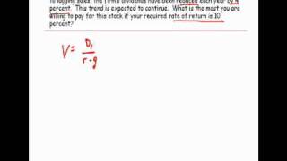 Dividend Discount Model  Part I  CFP Tools [upl. by Niram334]