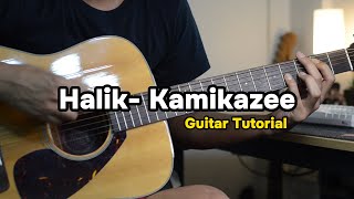 Halik Kamikazee Guitar Tutorial IAcoustic Easy ChordsI [upl. by Asia]