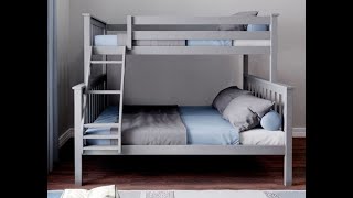 Bunk Bed  with Angle Ladder  Bunk Beds Canada [upl. by Nwahsd]