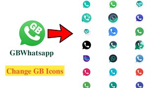 Change GBWhatsapp Icon  Update GBWhatsapp [upl. by Yleme]