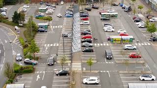 FLYING OVER JARROW TOWN CENTER [upl. by Allehs661]