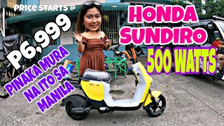 HONDA SUNDIRO TODO NA ITO P6999 EBIKE 500 WATTS MOTOR [upl. by Stiles762]