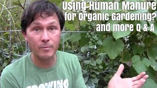 Using Human Manure for Organic Gardening and More QampA [upl. by Kerwin]