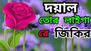 তাহেরী হুজুরের।।জিকির দয়াল তোর লাইগা রে।Doyal tor laiga re New jikir bangla modina gojol tv [upl. by Auhs361]