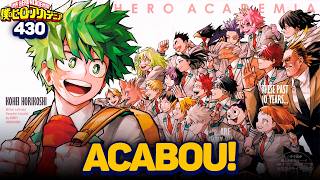 O FINAL DE BOKU NO HERO OBRIGADO DEKU E KOHEI  Boku no Hero Capítulo 430 [upl. by Einobe464]