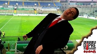 Incredibile Allo stadio Tardini mettono il Pettinero in onore di Andrea Diprè [upl. by Haet]