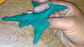 ✅ COMO HACER UN PTEROSAURIO DE PLASTILINA PASO A PASO ✅ MI MUNDO DE PLASTILINA  MY CLAY WORLD [upl. by Ruthann]