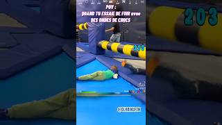 Quand tessayes de FUIR sur Fortnite 😭 shorts fortnite [upl. by Analrahc284]