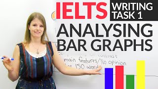 IELTS Writing Task 1 How to describe BAR GRAPHS [upl. by Wendeline]