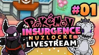 Pokemon Insurgence Nuzlocke amp Walkthrough  CAN WE DO IT  Livestream [upl. by Arihaz]