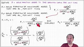 Introduction to Polymers  Lecture 72  Copolymerization part 2 [upl. by Nonaihr82]