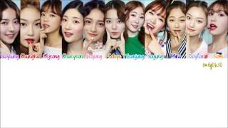 IOI 아이오아이  소나기 Downpour Color Coded Lyrics [upl. by Oesile]