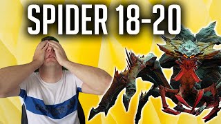 SPIDER 1820 LAST CHALLENGE FOR ARBITER FTP Day 127  Raid Shadow Legends [upl. by Odey]