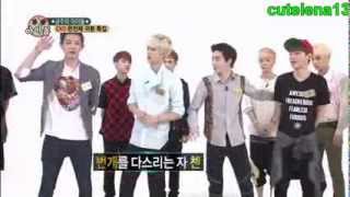 SUB ESPAÑOL 130814 EXO WEEKLY IDOL Parte 13 [upl. by Etnuad]