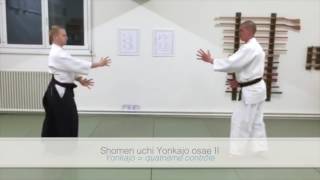 Shomen Uchi Yonkajo Osae II 2  Yoshinkan Aikido  Dolivo Juku [upl. by Claire]