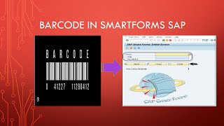 How to print Bar Code in SmartForms in SAP ABAP  BARCODE [upl. by Eneleoj915]