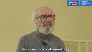 Werner Wiemann zu den Versuchen der Altparteien der AfD zustehende Ämter zu verhindern [upl. by Rhynd963]