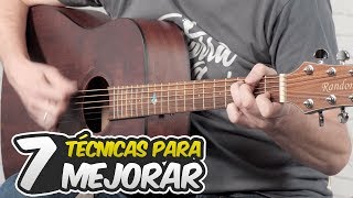 7 Técnicas para MEJORAR en RITMO y RASGUEOS que debes conocer  Guitarraviva [upl. by Eelytsirk435]