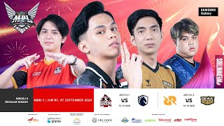 🔴 LIVE  MPL ID S14  Regular Season Hari 1 Minggu 8  Bahasa Indonesia [upl. by Sumetra]