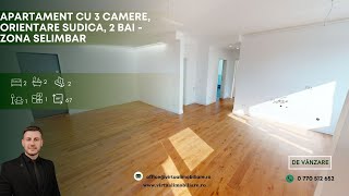 Apartament de vanzare cu 3 camere 67 mp la cheie doua balcoane [upl. by Guod]