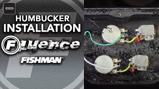 Fishman Fluence Humbucker Installation [upl. by Aldercy]