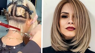 TENDÊNCIA DE CORTE DE CABELO 2022 FEMININO  PENTEADO MAIS LINDO [upl. by Greenburg]