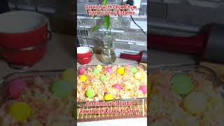 Mutanjin Deggi Style  Sweet Rainbow Rice  رنگبرنگا زردا  Zesty Foods with MJM  ZF  shorts [upl. by Anorahs533]