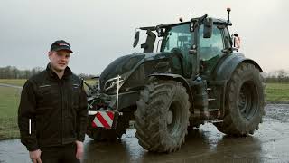 Test av traktorer Valtra Q285 [upl. by Gerkman480]