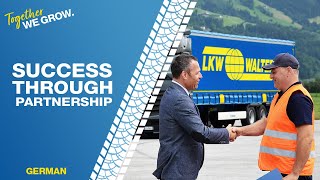 LKW WALTER  Erfolg durch Partnerschaft deutschgerman [upl. by Ennoryt]