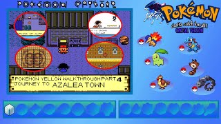 JOURNEY TO AZALEA TOWN  RUINS OF ALPH  UNION CAVE  POKEMON CRYSTAL WALKTHROUGH PART 4 [upl. by Yevad689]