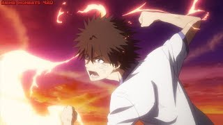 とある魔術の禁書目録II  Toaru Majutsu no Index 2 best moments 7  上条 当麻 vs オ リ ア ナ ＝ ト ム ソ ン [upl. by Dadinirt748]