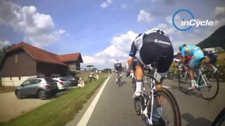 inCycle video Inside the sprint finish on stage 5 of the Tour de Suisse [upl. by Oderfliw]