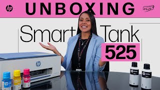 Unboxing Impresora HP Smart Tank 525 [upl. by Dlanod792]