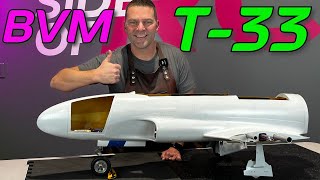 T33 Time Machine Classic BVM T33 RC Jet Build Series [upl. by Ynnal]