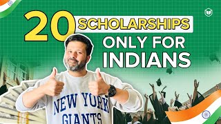 Study Abroad Scholarships for Indians  How to Get Scholarships to Study Abroad  Scholarships 2025 [upl. by Itoc80]