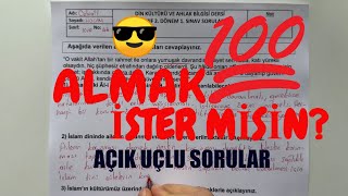 10 Sınıf Din Kültürü 2 Dönem 1 Yazılı [upl. by Zosi]