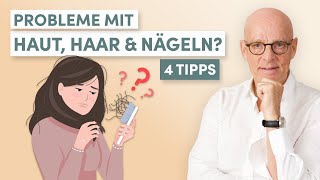 GESUNDE Haare Haut amp Nägel  Was wirklich hilft [upl. by Rawna]