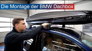 VOGEL AUTOHÄUSER  Die BMW Dachbox Montage [upl. by Joelly642]