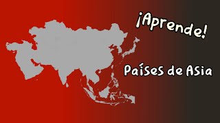 ¡TODOS los PAÍSES de ASIA🌏 CapitalesIdiomasMoneda✈ [upl. by Lira]