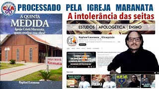 APOLOGISTA PROCESSADO PELA IGREJA MARANATA FALA SOBRE SEITAS RELIGIOSAS [upl. by Naimerej]